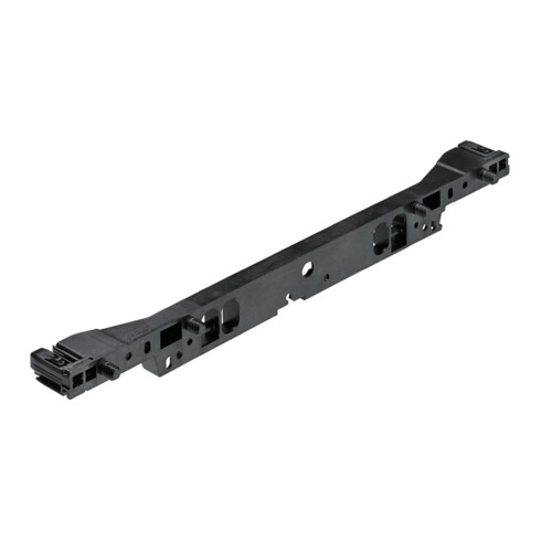 Hettich Mobilier de bureau - raccord de façade avec tenon Systema Top 2000 1041577 plastique noir