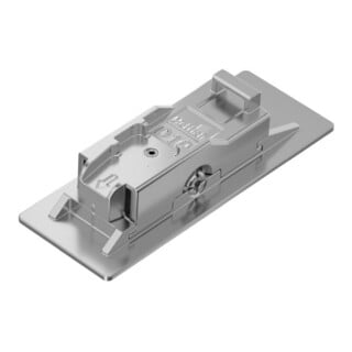 Hettich Möbel-Montageplatte Distanz 10mm 9133534, vernickelt