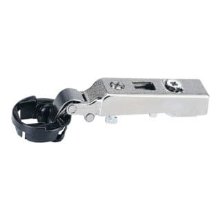 Hettich Möbel-Topfscharnier Intermat 9904, 72960 95°,Kröpf. 1mm ZDG silber vernickelt