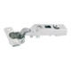 Hettich Möbel-Topfscharnier Intermat 9924, 72959 95°,Kröpf. 1mm ZDG silber vernickelt-1