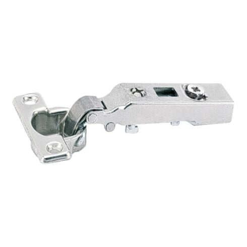 Hettich Möbel-Topfscharnier Intermat 9924, 72959 95°,Kröpf. 1mm ZDG silber vernickelt