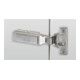 Hettich Möbel-Topfscharnier Intermat 9924, 72965 95°,Kröpf. 9,5mm Zinkdruckguss Si vern.