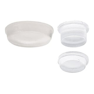 Hettich Möbel-Türanschlagsdämpfer selbstklebend, 41841 Kunststoff transparent