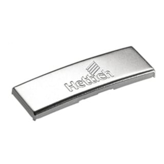 Hettich Möbel-Zierkappe für Scharnierarm Sensys, 9088250 Stahl vernickelt