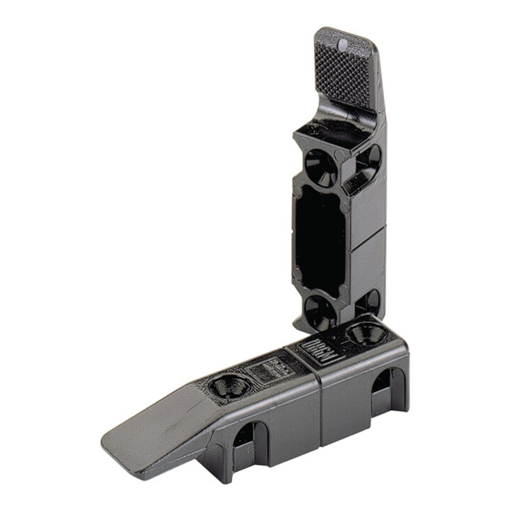 Hettich Multiclip Ku. noir 64mm