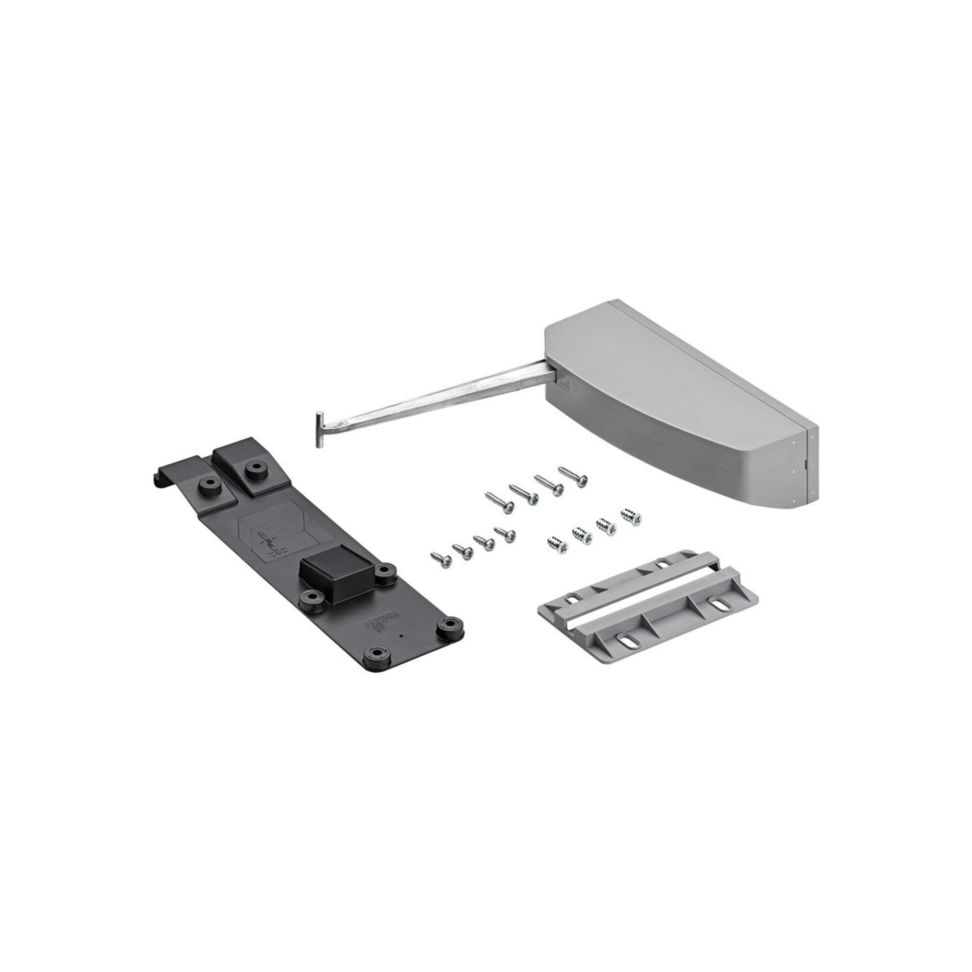 Hettich Öffnung-u.Dämpfungssystem 1-tür., Pull to move Silent, 9238120 grau,links,klein