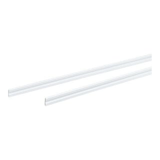 Hettich OrgaStripe élément de séparation tiroir, 9203465 L.1100mm plastique blanc