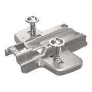 Hettich Piastra di montaggio Sys.8099 Sensys STA zincata 0mm per cerniere speciali