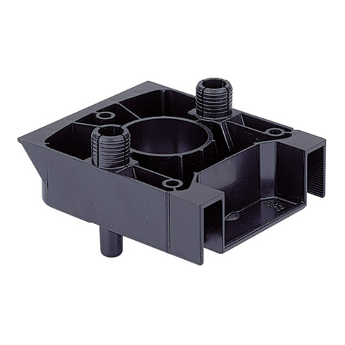 Hettich Pied de socle universel 79689 avec fixation cache plastique noir