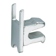 Hettich Plaque de finition SideLine 97 76480 Métal, chromé