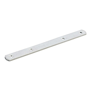 Hettich Plaque de liaison frontale 16x80x2mm 79664 Acier galvanisé