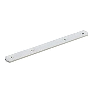 Hettich Plaque de liaison frontale 20x200x2,5mm 44744 Acier galvanisé