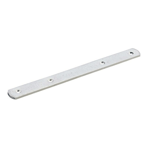 Hettich Plaque de liaison frontale 20x200x2,5mm 44744 Acier galvanisé