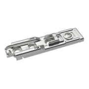 Hettich Plaque de montage MB-Linear, distance 1,5 mm Sensys/Intermat, 9117341 acier nickelé