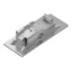 Hettich Plaque de montage meuble Distance 10 mm 9133534, nickelée-1