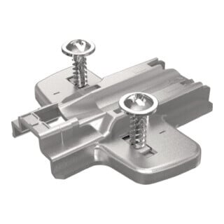 Hettich plaque de montage Sys.8099 Sensys STA vern.0mm Pilotz.u.Spez.-Schr.