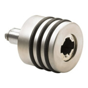 Hettich Poignée tournante serrure à cylindre Prestige 2000 type 471 N, 9080740 gauche, avec perçage