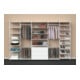 Hettich Porte-pantalons extensible Amari, argent, 800 - 900