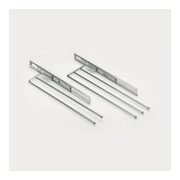 Hettich Porte-serviettes extensible, 49234 Nombre de bras 2, L 102 mm Acier chromé