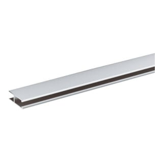 Hettich Profil de coulisse GS 8mm, 5000mm SlideLine 97, 76471 Aluminium, argent