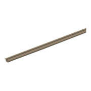 Hettich Profil de course et de guidage inférieur, 4000 mm, 30 kg SlideLine 55 70961, brun foncé