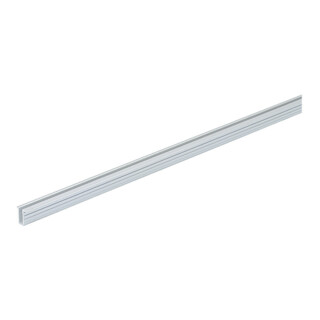 Hettich Profil de glissière inférieur, 3000 mm, 40 kg SlideLine 56, 71110 argent