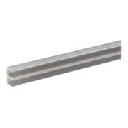 Hettich Profil de guidage MB inférieur, 5000 mm SlideLine 97, 76470 argent, anodisé