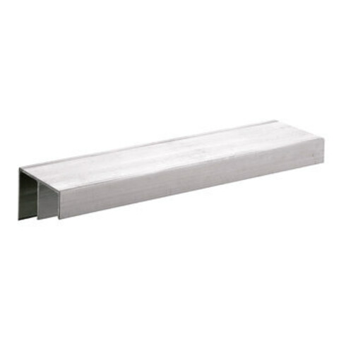 Hettich Profilé de guidage MB supérieur, 6000mm STB 11, 46419 argent, anodisé