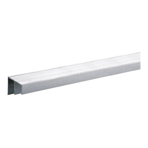 Hettich Profilé de guidage MB supérieur, 6000mm STB 11, 46419 argent, anodisé