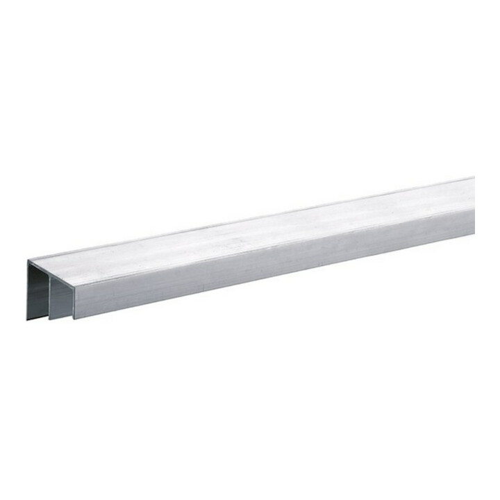Hettich Profilé de guidage MB supérieur, 6000mm STB 11, 46419 argent, anodisé