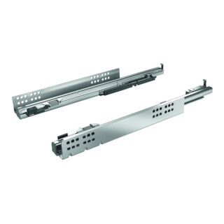 Hettich Quadro 4D V6,9245395, extension totale avec système Silent, 580 mm, gauche et droite