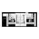 Hettich QV6 25 SFD FL/600 EB Quadro VA Caisson bois