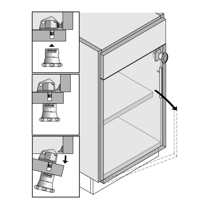 Hettich SafeFix Magnetknopf