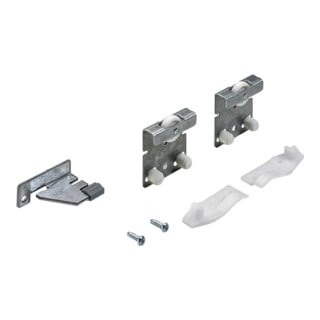 Hettich Schiebetürbeschläge Set,TopLine 25,26081 1-T.,für einlieg. Türen 25kg