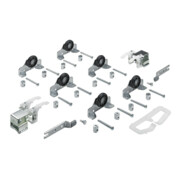 Hettich Schiebetürbeschlag Top Line 1 3-türig Komplett-Set 50kg DIN L/R