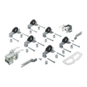 Hettich Schiebetürbeschlag Top Line 1 3-türig Komplett-Set 50kg DIN L/R-1