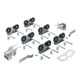 Hettich Schiebetürbeschlag Top Line 1 3-türig Komplett-Set 75kg DIN L/R-1