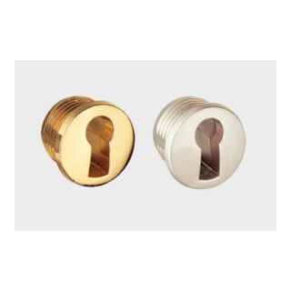 Hettich Schlüsselbuchse rund,Typ 2175 44560, Durchmesser 22mm,T 14,3mm vernickelt
