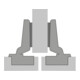 Hettich Schnellmon.-Scharn.Intermat 9943 K.9,5mm TH 42 z.Anschr.-5
