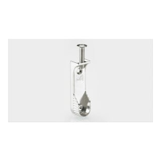 Hettich Schrankrohr-Lager SL 786, 70668 für Kleiderstange 30x15mm vernickelt