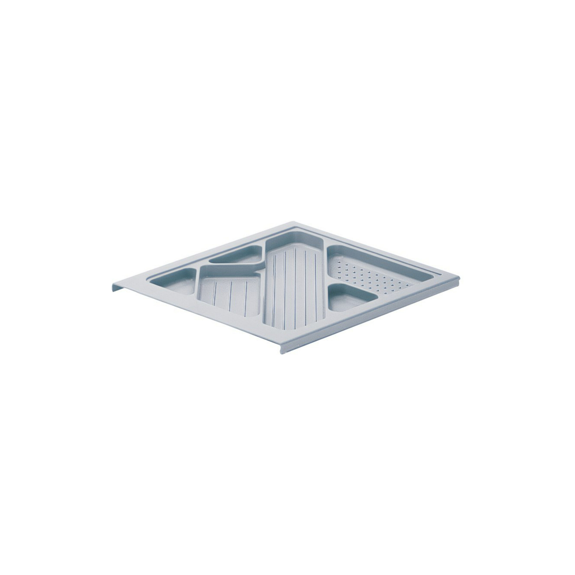 Hettich Schreibmaterialschale 9007183 Kunststoff aluoptik