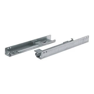 Hettich Schreibpl.-Auszugsführ. m.Rücklaufarret. Quadro 25 56014 Stahl verzinkt