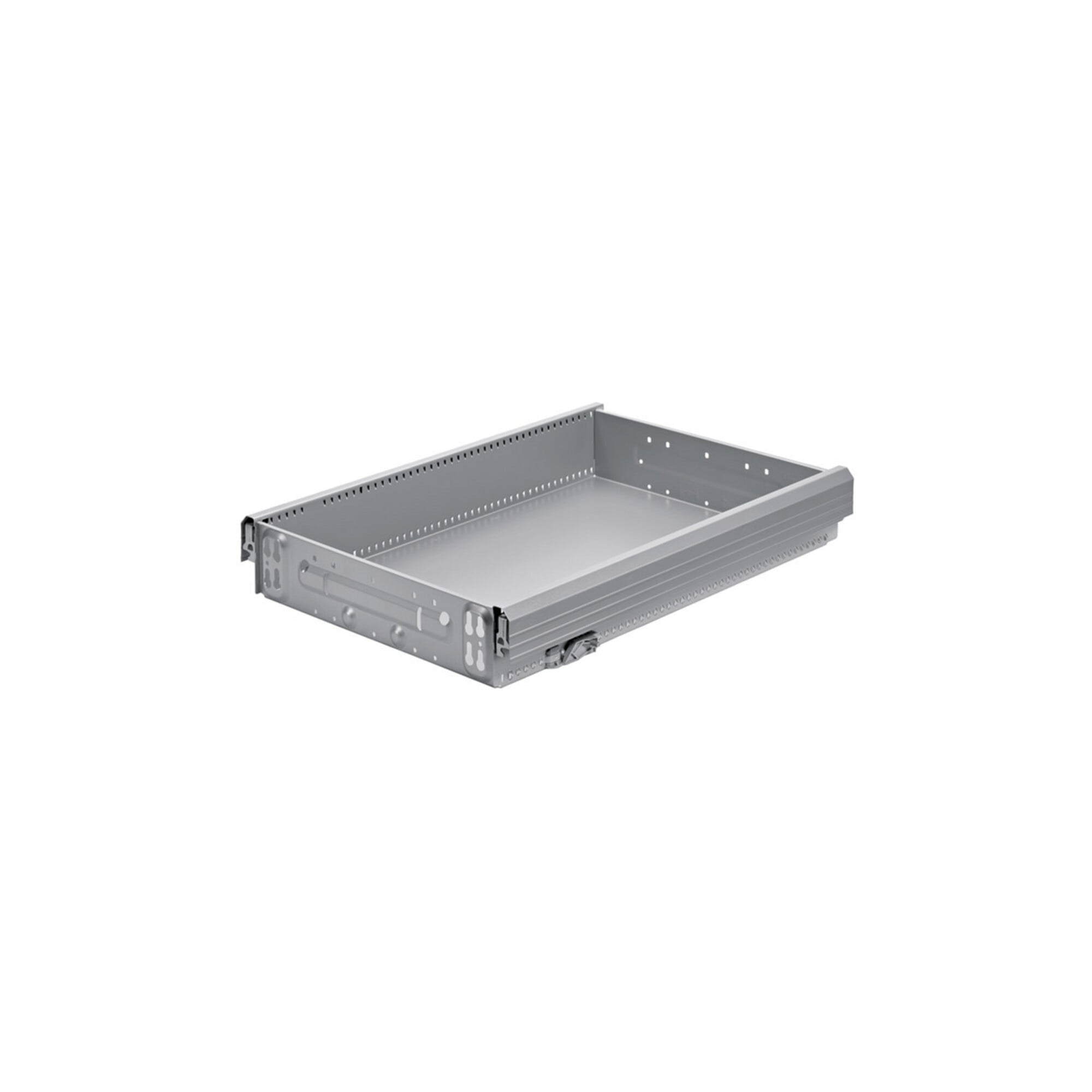 Hettich Schreibt.cont.Stahlschubk mit OrgaLine Systema Top 2000 20532, aluoptik