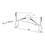 Hettich Schubkasten-Adapter flexibel, 9262213 anthrazit-3
