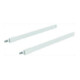 Hettich Schubkasten-Längsreling-Set ArciTech,9149287 NL350mm,links und rechts, weiß-1
