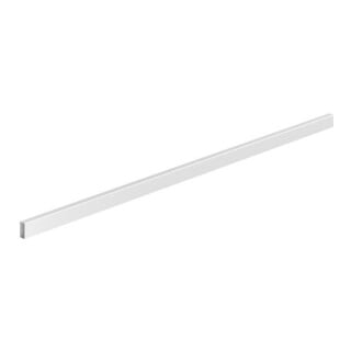 Hettich Schubkasten-Querreling OrgaStore 400, 9182714 L 2000mm weiß pulverbeschichtet