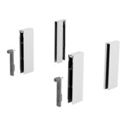 Hettich SchubkastenDesignelementadap. ArciTech, 9122980 mit Frontbefestigung weiß