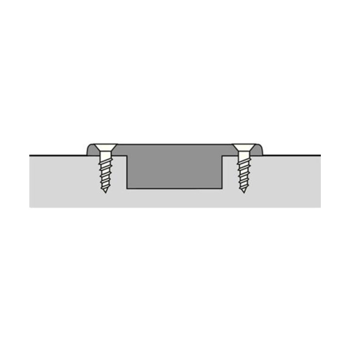 Hettich Sensys Scharnier mit integrierter Dämpfung Sensys 8645i, vernickelt, vorliegend, Öffnungswinkel 110 Grad, Bohrbild TH 52 x 5,5 mm, zum Anschrauben