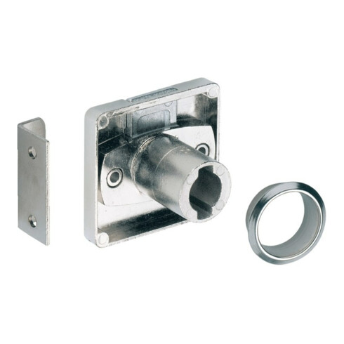 Hettich Serrure à cylindre Prestige 2000 72300, 20 métal, nickelé