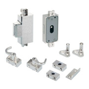 Hettich Serrure à tige rotative pour meubles 72214, D15 métal nickelé